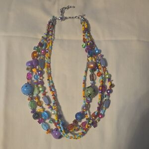 Multicolor Beaded Necklace
